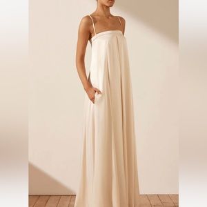 NWT Shona Joy La Lune Column Maxi Dress